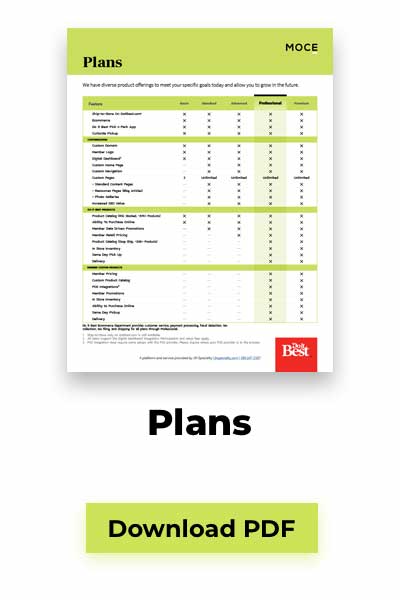 MOCE Plan Sheet